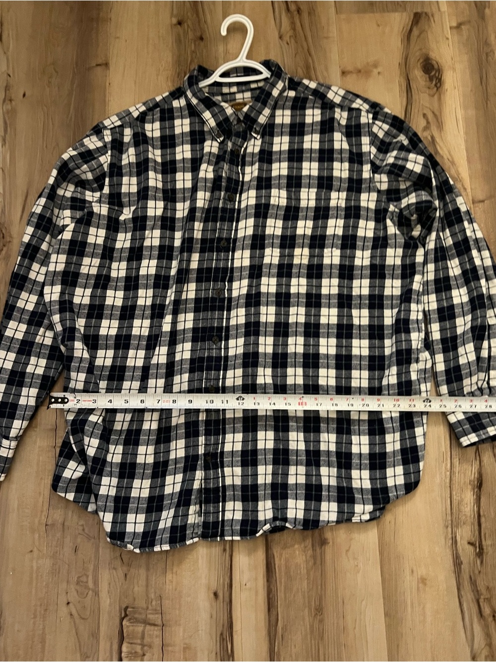 The Foundry Supply Co. Black & White Plaid Button-Down Shirt - Men